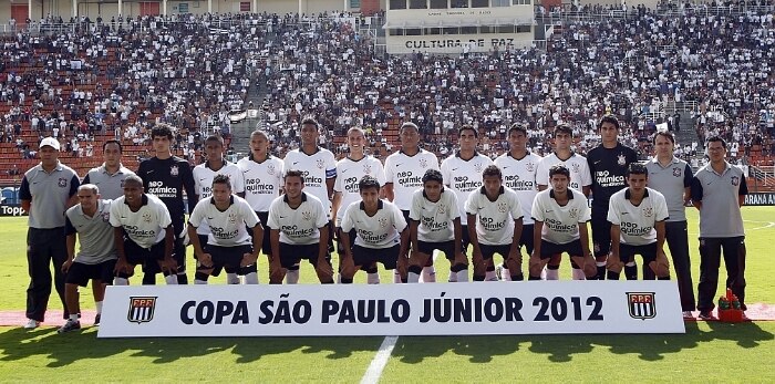 Final da Copa S&atilde;o Paulo entre Corinthians e Fluminense