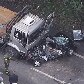 Caminhão sem freios provoca acidente na Anchieta, na região de São Bernardo do Campo Caminhão sem freios provoca acidente na Anchieta, na região de São Bernardo do Campo