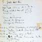 Manuscrito de Cecília Meireles (1901-1964)