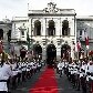 Palácio da Liberdade, em Belo Horizonte, está preparado para receber o caixão com o corpo de Alencar Palácio da Liberdade, em Belo Horizonte, está preparado para receber o caixão com o corpo de Alencar