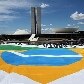 Manifestantes protestam contra Código Florestal em Brasília