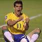 Kaká vibra após sofrer pênalti em Brasil 3 x 0 Peru