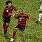 O brasileiro Denilson, do Pohang Steelers, comemora gol contra o Mazembe, pelo Mundial de Clubes