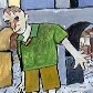 Millôr Fernandes e seus desenhos 