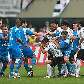 Jogadores do Avaí e do Corinthians em confusão Jogadores do Avaí e do Corinthians em confusão