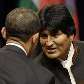 Barack Obama e Evo Morales se encontram na 5.ª Cúpula das Américas