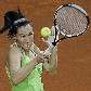 A sérvia Jelena Jankovic devolve a bola durante partida pelo Torneio de Stuttgart, na Alemanha A sérvia Jelena Jankovic devolve a bola durante partida pelo Torneio de Stuttgart, na Alemanha