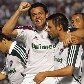 Santos, Botafogo e Fluminense em campo Santos, Botafogo e Fluminense em campo