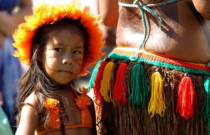 Índios compareceram em peso ao Rio para participar das discussões