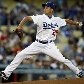 Ted Lilly, lançador do Los Angeles Dodgers, em partida contra o St. Louis Cardinals