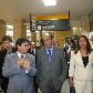 O ministro do Superior Tribunal de Justiça, Gilson Dipp (c), vistoria o Aeroporto de Congonhas O ministro do Superior Tribunal de Justiça, Gilson Dipp (c), vistoria o Aeroporto de Congonhas
