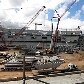 Estádios estão em obras para a Copa das Confederações