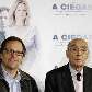 Fernando Meirelles e José Saramago promovem o filme Fernando Meirelles e José Saramago promovem o filme