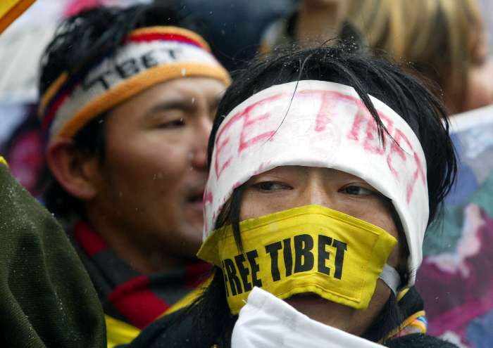 Ativista pede a liberdade do Tibete em Londres