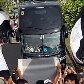 Jogadores do Corinthia desembarcaram no aeroporto e comemoraram com torcida pelas ruas de São Paulo