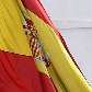 Uma das últimas estátuas do General Francisco Franco retiradas de Valência, Espanha Uma das últimas estátuas do General Francisco Franco retiradas de Valência, Espanha