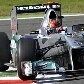 O ídolo Michael Schumacher mostra força ao garantir o terceiro melhor tempo