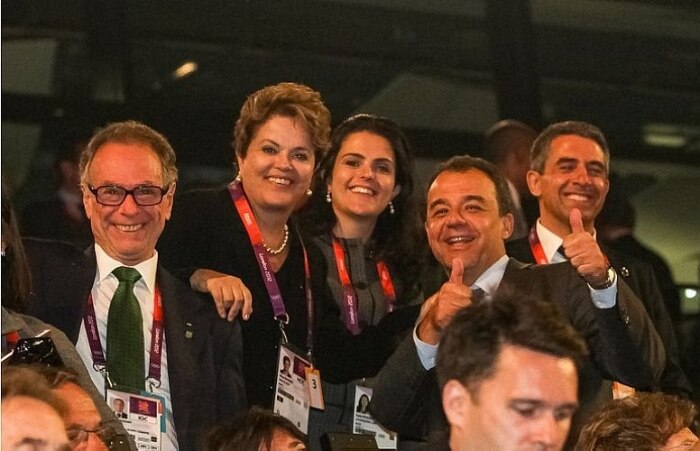 Presidente Dilma Rousseff acompanha os Jogos Olímpicos de Londres