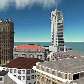 Reprodução virtual do Centro de São Paulo na nova ilha paulistana do Second Life Reprodução virtual do Centro de São Paulo na nova ilha paulistana do Second Life