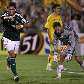 Keirrison comemora gol do Palmeiras (3 a 2) contra o Mirassol