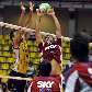 Marcelinho, do Pinheiros/Sky, levanta a bola na vitória por 3 sets a 1 sobre o Brasil Vôlei Clube Marcelinho, do Pinheiros/Sky, levanta a bola na vitória por 3 sets a 1 sobre o Brasil Vôlei Clube