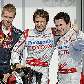 Vettel, Trulli e Glock, o trio das primeiras posições do GP do Bahrein de F-1