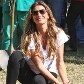 Gisele Bundchen planta árvore e fala com crianças no Green Nation Fest Gisele Bundchen planta árvore e fala com crianças no Green Nation Fest
