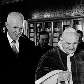 Presidente americano Eisenhower com papa João XXIII em 1959 Presidente americano Eisenhower com papa João XXIII em 1959