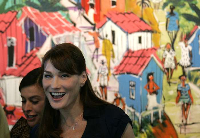 Simpática, Bruni disse que achou os cariocas 