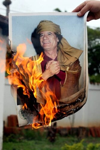 Muamar Kadafi está morto