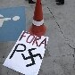 Palco de manifestações durante os anos