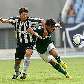 Lúcio Flávio, do Botafogo, e Cleiton Xavier, do Palmeiras, disputam para ver quem chega na bola Lúcio Flávio, do Botafogo, e Cleiton Xavier, do Palmeiras, disputam para ver quem chega na bola