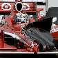 Carro dirigido por Scott Dixon com o bico quebrado durante GP de São Petersburgo, pela Fórmula Indy