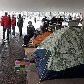 Moradores de rua fazem 