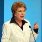Candidata Marta Suplicy, do PT, durante debate eleitoral de TV, promovido pela Record