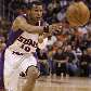Leandrinho durante vitória do Phoenix Suns por 152 a 114 diante do Minnesota Timberwolves