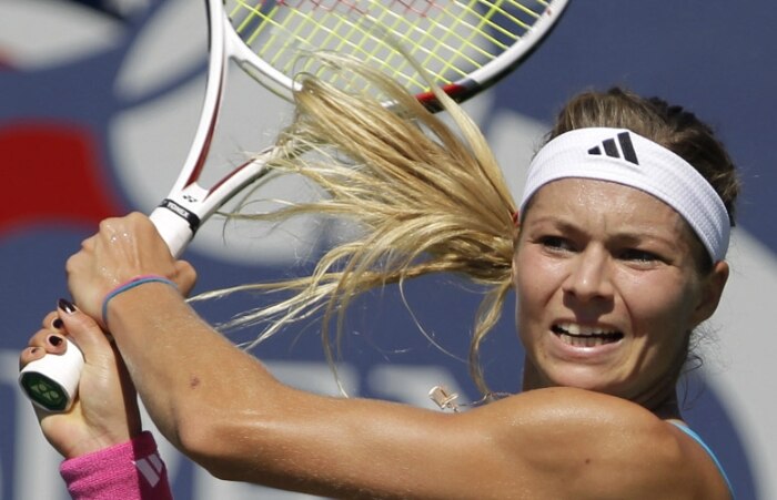 Maria Kirilenko (na foto) disputa com Vera Dushevina no US Open em Nova York