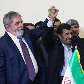 Presidentes Lula e Ahmadinejad comemoram o acordo nuclear do Irã, no Teerã Presidentes Lula e Ahmadinejad comemoram o acordo nuclear do Irã, no Teerã