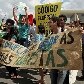 Manifestantes fazem protesto contra reformulação do Código Florestal Manifestantes fazem protesto contra reformulação do Código Florestal