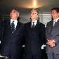 Michel Temer, Itamar Franco, Jader Barbalho e Eliseu Padilha durante jantar na casa de Temer em 2 de Michel Temer, Itamar Franco, Jader Barbalho e Eliseu Padilha durante jantar na casa de Temer em 2 de