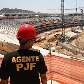 Membros do Comitê Organizador Local da Copa (COL), Ronaldo e Bebeto visitaram as obras  do Maracanã