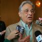 FHC concede entrevista após confresso do PSDB FHC concede entrevista após confresso do PSDB