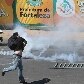 Manifestantes protestam em Fortaleza antes de jogo entre Brasil e México