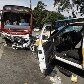 Acidente com carro da CET fere três na zona sul de São Paulo Acidente com carro da CET fere três na zona sul de São Paulo