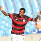 Kleberson comemora o primeiro gol do Flamengo na vitória sobre o Duque de Caxias