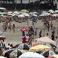 SP: praias lotadas no feriado de 7 de setembro SP: praias lotadas no feriado de 7 de setembro