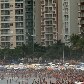 Movimento já é intenso nas praias do Guarujá 