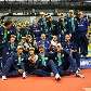 Seleção brasileira de vôlei comemora conquista do Sul-Americano Seleção brasileira de vôlei comemora conquista do Sul-Americano