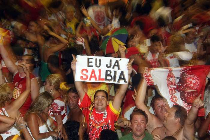 Integrantes da escola estavam confiantes no título de campeã de 2009