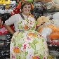 Fantasia com barrigão da falsa grávida vira hit na 25 de Março Fantasia com barrigão da falsa grávida vira hit na 25 de Março